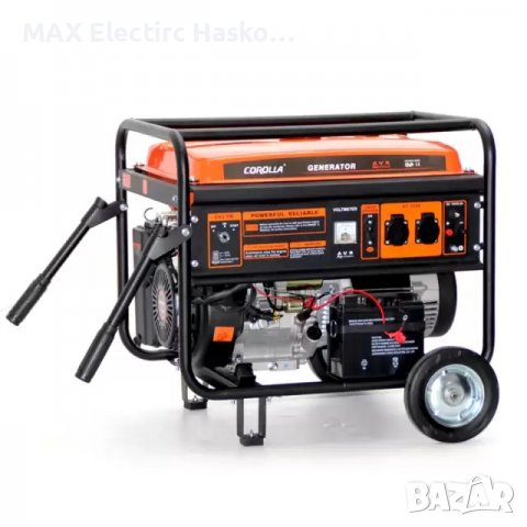 Генератор за ток COROLA 5.5 KW с електрически стартер, снимка 1