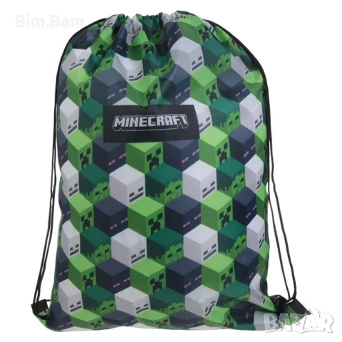 Спортен сак/ мешка Minecraft / Good Vibes / Sport / Stitch /  - различни модели