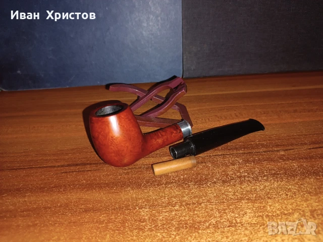 Лула от Олександр Антоненко - Билярд, красива, ръчно направена лула, като НОВА!!! , снимка 12 - Лули - 50496749