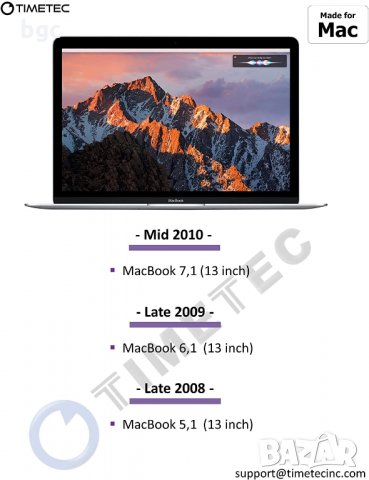 Нова 8GB (2x 4GB) DDR3 PC3-8500 1067 MHz 1066 MHz MacBook РАМ Памет SO-DIMM за ЛАПТОПИ 8500S, снимка 13 - Части за лаптопи - 31822396