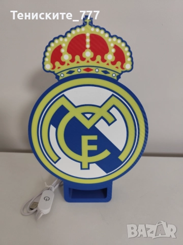 3д лампа Real Madrid CF