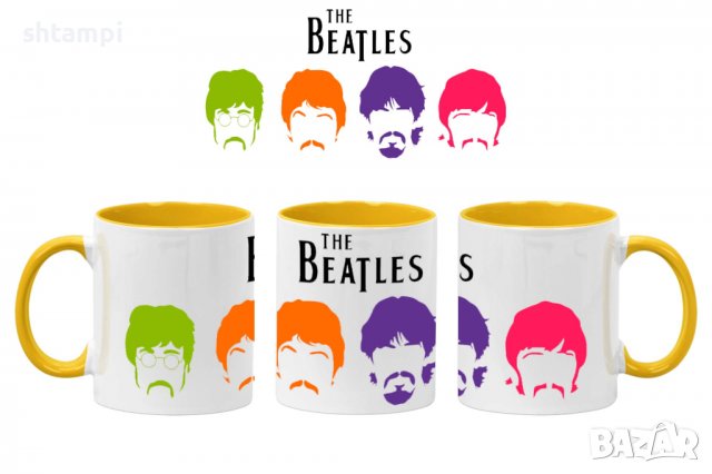 Чаша Beatles 21,Керамична Чаша, Кафе Чай, Игра,Изненада,Подарък,Повод,Празник,Рожден Ден, снимка 7 - Чаши - 38510360