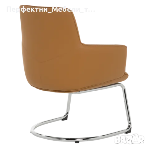 Луксозно кресло с естествена кожа-заседателна зала,конферентно кресло с луксозно тежкарско излъчване, снимка 3 - Столове за офис - 47545189