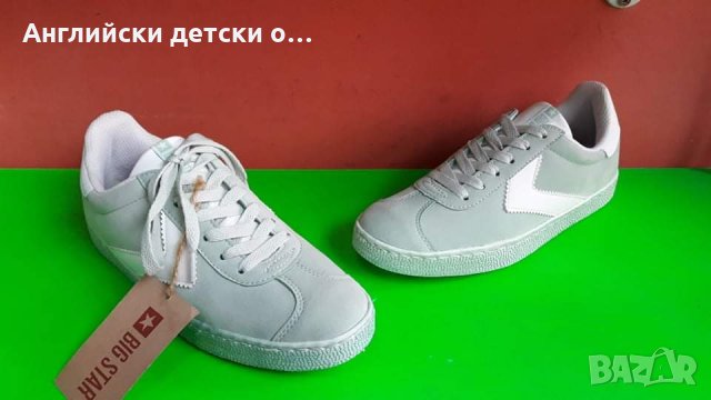 Английски дамски кецове естествен велур-BIG START 2 цвята , снимка 13 - Кецове - 32062075