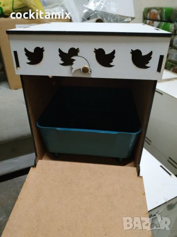 Мътилка за птици размер см 20 / 19 / 23 височина - 1бр, снимка 3 - За птици - 34073652