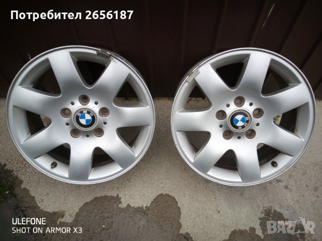  2бр. джанти 16" , 5х120 BMW, снимка 1 - Гуми и джанти - 40576832