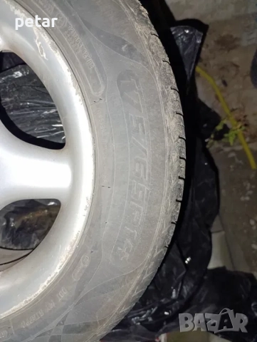 алуминиеви джанти с летни гуми 14 цола, снимка 4 - Гуми и джанти - 52842574