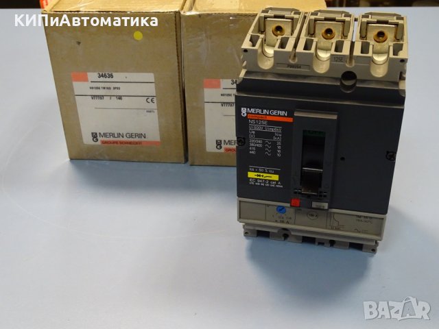 прекъсвач MERLIN GERIN NS125E 16A circuit breaker, снимка 1 - Резервни части за машини - 37503954