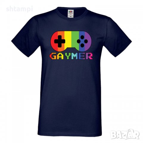  Мъжка тениска Gaymer 1 multicolor Прайд Празник.Повод,Изненада, снимка 7 - Тениски - 37102432