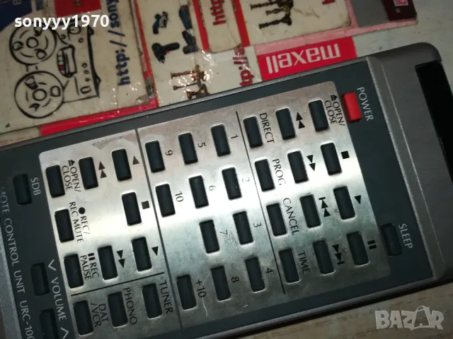 заявено!@! DENON URC-100E ORIGINAL AUDIO REMOTE CONTROL-ВНОС SWISS 0405251932, снимка 15 - Ресийвъри, усилватели, смесителни пултове - 50154979