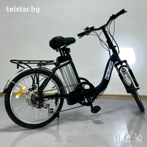 Сгъваем градски електрически велосипед E- BIKE PONY TELSTAR-010 2025, снимка 8 - Мотоциклети и мототехника - 52429653