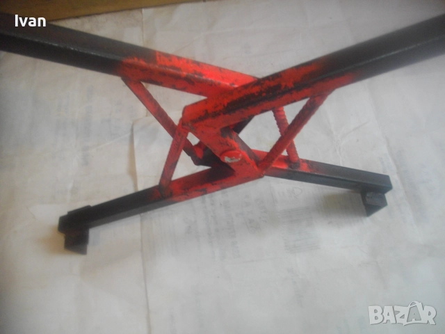 Масивна ръчна щипка скоба за носене на бордюри,павета, бетонни и каменни блокчета, Ж.П. траверси 