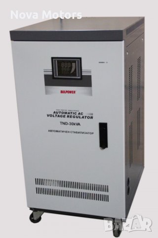 Автоматичен Стабилизатор На Ток 60KW BULPOWER С LED ДИСПЛЕЙ