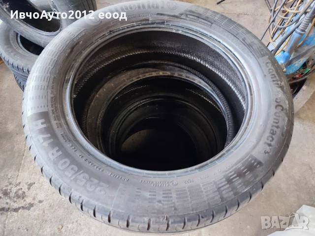 летни гуми 225/50/17 continental , снимка 9 - Гуми и джанти - 50611414
