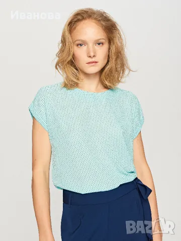 Елегантна тениска. Елегантен Топ на бранда Rezerved, снимка 5 - Тениски - 50140880