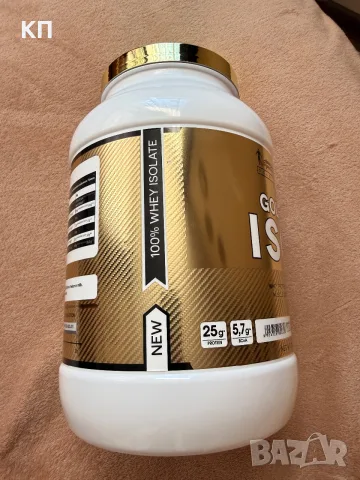 100% Whey protein Kevin Levrone Gold ISO – 2 kg | Banana Peach, снимка 5 - Хранителни добавки - 56315791