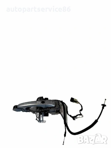 Външна дръжка предна лява врата сив/сребрист цвят за Volvo C70 Convertible (2008)