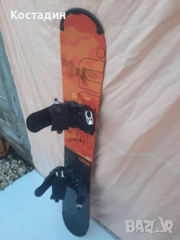 Сноуборд ELAN EXPLORE ROCKER 145см, с автомати, снимка 7 - Зимни спортове - 52235383