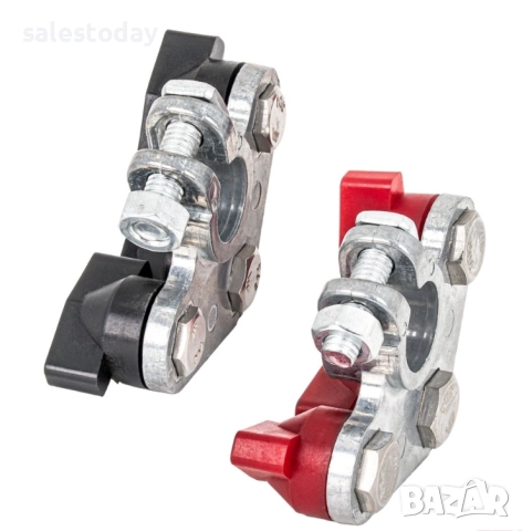 Клеми за акумулатор с поцинковано покритие, 800AMP, 2бр, снимка 2 - Аксесоари и консумативи - 52140916