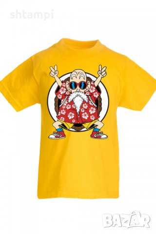 Детска тениска Dragon Ball Z Master Roshi 02,Анимация,игра,Празник,Повод, снимка 8 - Детски тениски и потници - 37947163