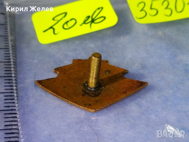 БГСО Стара ЕМАЙЛИРАНА ЗНАЧКА ЧЕРВЕН КРЪСТ СОЦ НРБ на ВИНТ РЯДКА за КОЛЕКЦИЯ 35301, снимка 3 - Колекции - 39810529