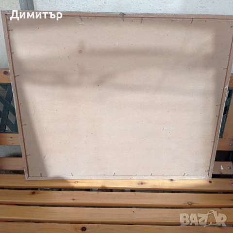 Живопис Картина в рамка зимен пейзаж , снимка 6 - Картини - 52348236