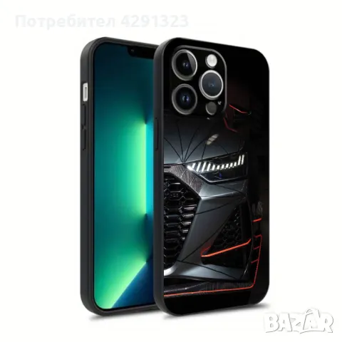 Силиконов Кейс за iPhone с уникален 3D Принт , снимка 3 - Калъфи, кейсове - 48155910