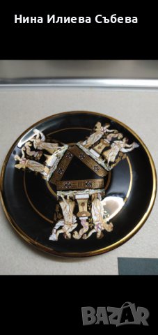 Позлатени кафени чаши ,ръчно рисувани с 24 карата злато, снимка 3 - Антикварни и старинни предмети - 38501191