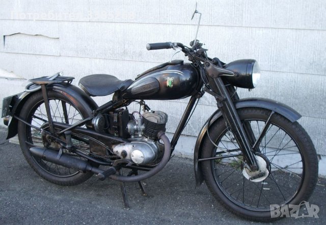 Купувам стари ретро мотор мотоциклет дкв dkw 100 125 175 200 250 350 500също и части за тях