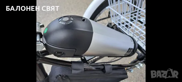 Промоция Електрически Велосипед Хибрид Триколка 20”, 36v 350w 10.5 Ah, снимка 9 - Велосипеди - 50061204