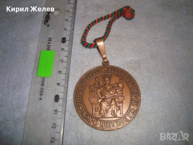 1978г. 675 от ОСНОВАВАНЕТО на ГРАД ХАНАУ ЮБИЛЕЕН ИМПЕРАТОРСКИ РЯДЪК НЕМСКИ МЕДАЛ ИСТОРИЧЕСКИ 30626, снимка 7 - Антикварни и старинни предмети - 38026199