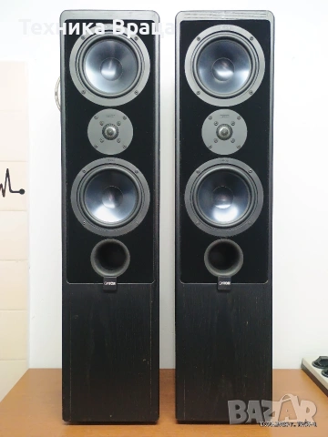 Трилентови тонколони CANTON ERGO 702 DC. Изпращам видео. 