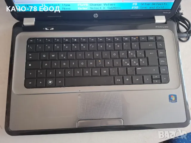 Лаптоп HP g6-1285sl, снимка 6 - Части за лаптопи - 49311140