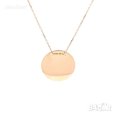 Златно колие 2,18гр. 44см. 14кр. проба:585 модел:29419-1, снимка 2 - Колиета, медальони, синджири - 48866547