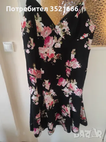 Нова Рокля с презрамки, снимка 3 - Рокли - 48282586