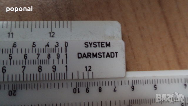 Логаритмична линийка Logarex, снимка 5 - Ученически пособия, канцеларски материали - 44764740