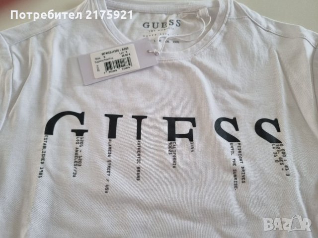 НОВА тениска Guess оригинална с етикети, снимка 4 - Тениски - 34108671