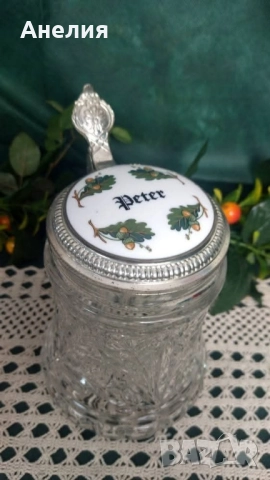 Халби за бира ( щайн) с имена, снимка 3 - Чаши - 52421529