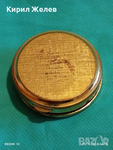 Винтидж златиста кутия много красив стилен дизайн 52183, снимка 5 - Други ценни предмети - 52481389