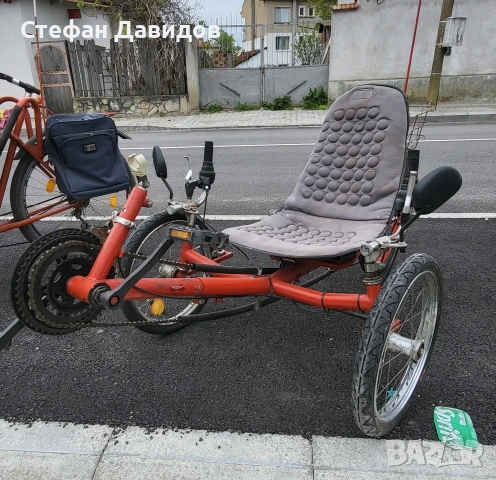 recumbent trike, снимка 3 - Велосипеди - 54359793