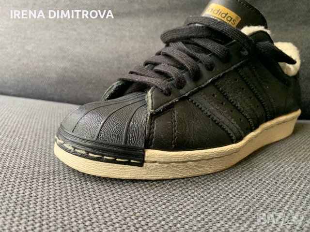 Adidas superstar winter 38 real leather , снимка 7 - Детски маратонки - 37753813