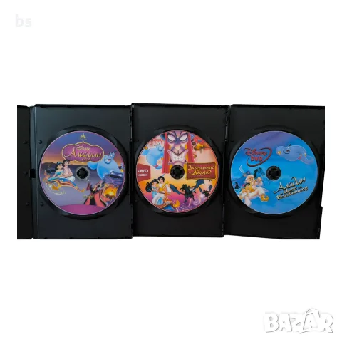 Аладин 1,2,3 DVD -R с бг аудио, снимка 4 - DVD филми - 55450035