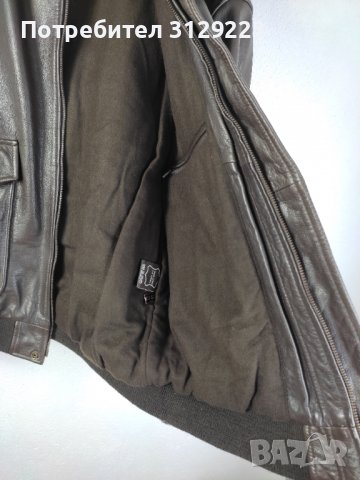 ARMA leather jacket 50, снимка 10 - Якета - 39441862