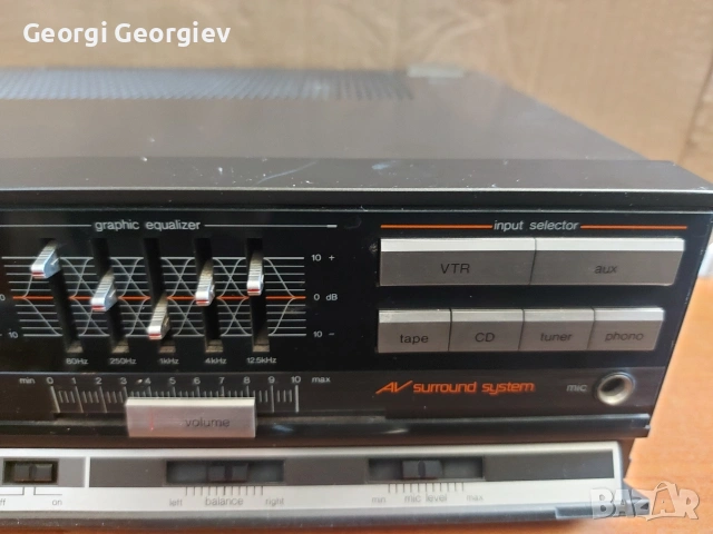 Техникс миди усилвател с екулайзер, снимка 6 - Ресийвъри, усилватели, смесителни пултове - 53975808