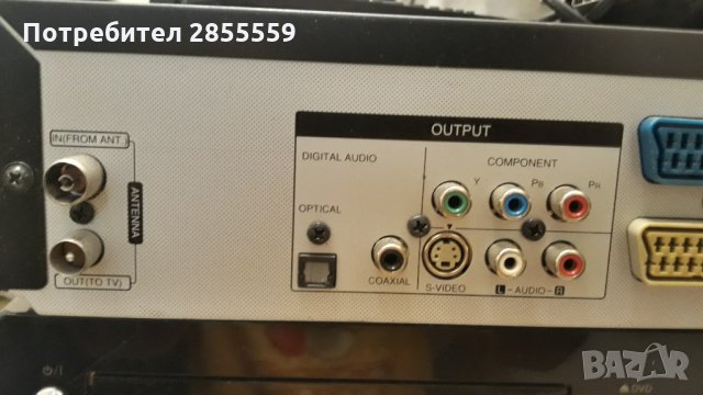 LG combo recorder DVD&VHS записва на DVD и на видео, снимка 6 - Камери - 33751353