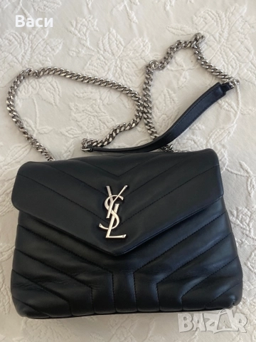 Yves Saint Laurent YSL чанта естествена кожа, снимка 4 - Чанти - 51633728