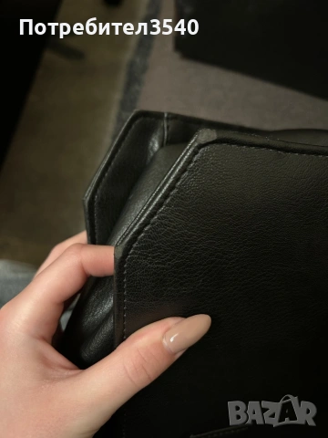 Черна дамска чанта Fentis, снимка 12 - Чанти - 44194707