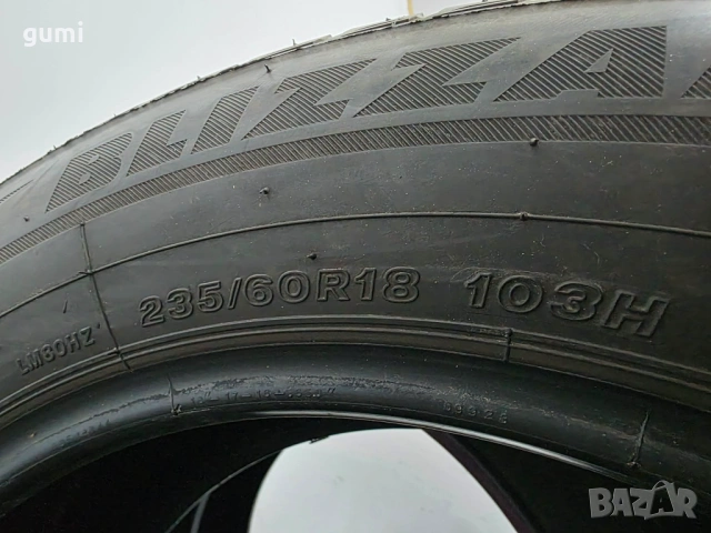 4бр зимни гуми 235/60/18 BRIDGESTONE L05399 , снимка 7 - Гуми и джанти - 54037542