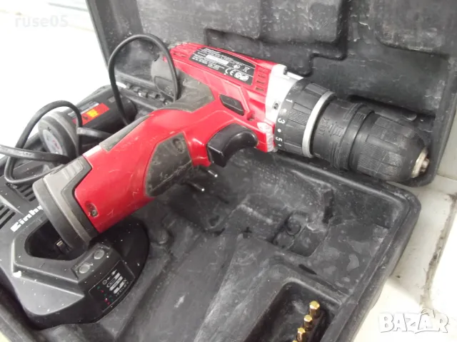 Бормашина "Einhell - TE-CD 12 X-Li" акумулаторна работеща, снимка 6 - Бормашини - 50393502