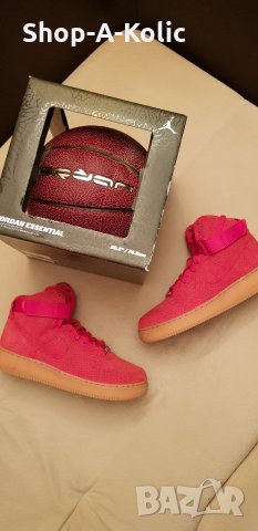 Original NIKE AIR FORCE 1 High '07 Red Suede